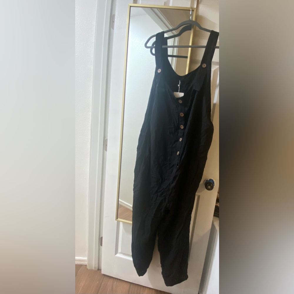 Black jumpsuit